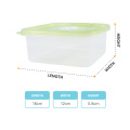 food grade plastic keep fresh box square small plastic containers for kitchen